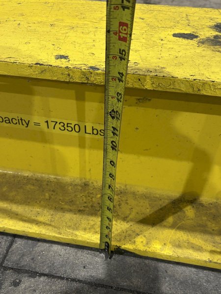 17,350 LBS X 32' PLYMOUTH SPREADER BAR LIFTING BEAM: STOCK #22579