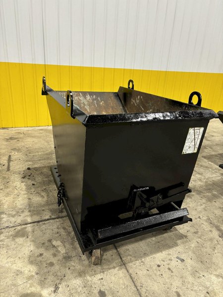 1/2 CU. YARD x 4,000 LBS CAPACITY APEX SELF DUMPING BIN HOPPER: STOCK #21810