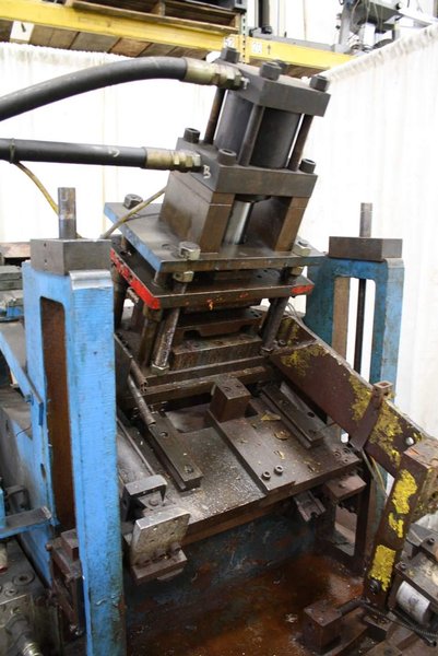 15 TON (EST) TISHKEN INCLINE HYDRAULIC CUTOFF PRESS:  STOCK #67389