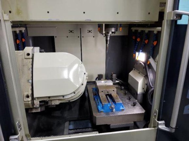 Mitsui Seiki Vertex 550-5X Used CNC 5-Axis Vertical Machining Center For Sale - 2013