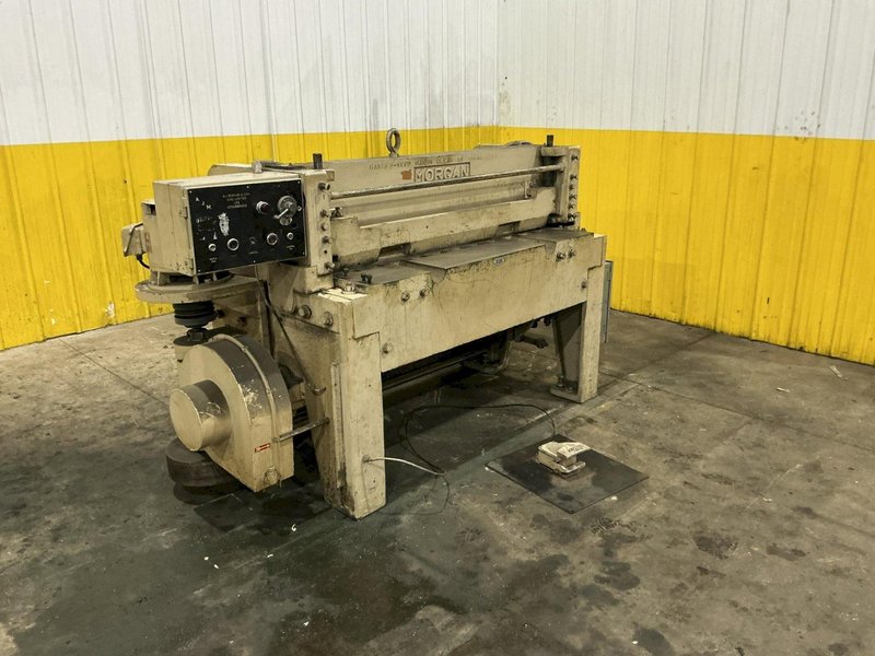 48" X 1/8" MORGAN MODEL #SC4125 MECHANICAL POWER METAL SHEAR: YOBRO #26215