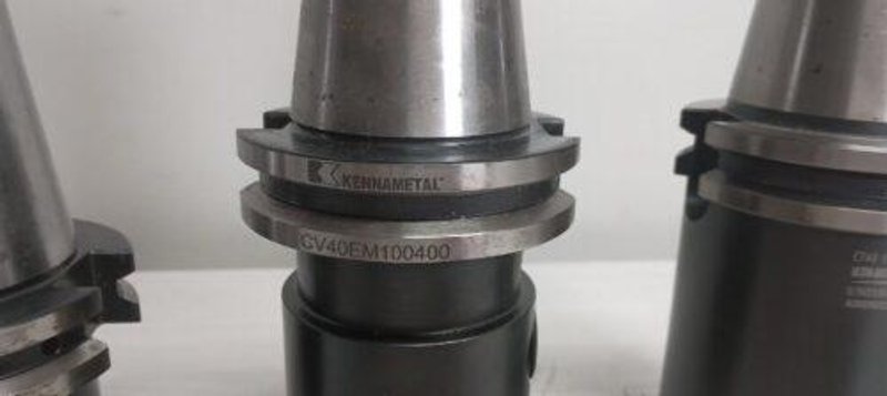 3x Cat 40 Tool Endmill Holders Weldon 1.25″ 0.75″  Kingston Kennametal Ultradex