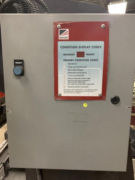 AMADA Model RG-3512 LD Upacting Hydraulic Press Brake, New 2006.