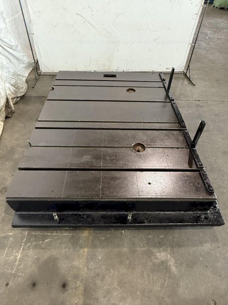 84&quot; X 67&quot; X 10&quot; T-SLOTTED FLOOR PLATES. STOCK # 0903124