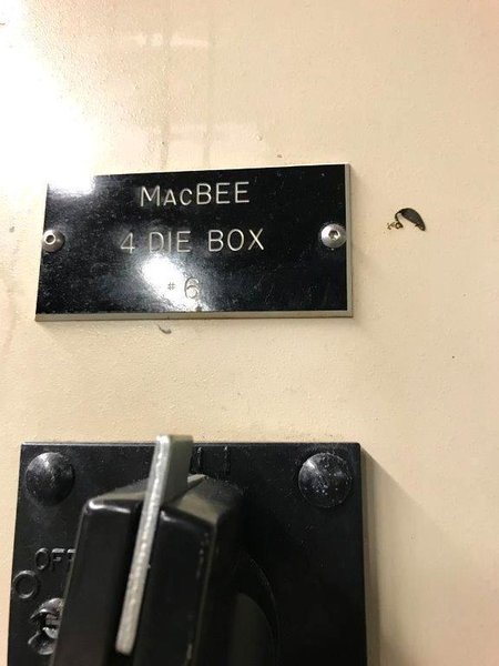 MACBEE 4 BLOCK MODEL 4HFME WIRE DRAWING MACHINE Stock# 14194