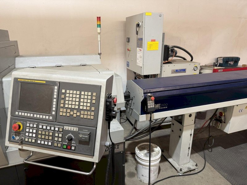 Hanwha XD26II CNC Swiss Lathe, 2016 – Bar Feeder, ChipBlaster Coolant System