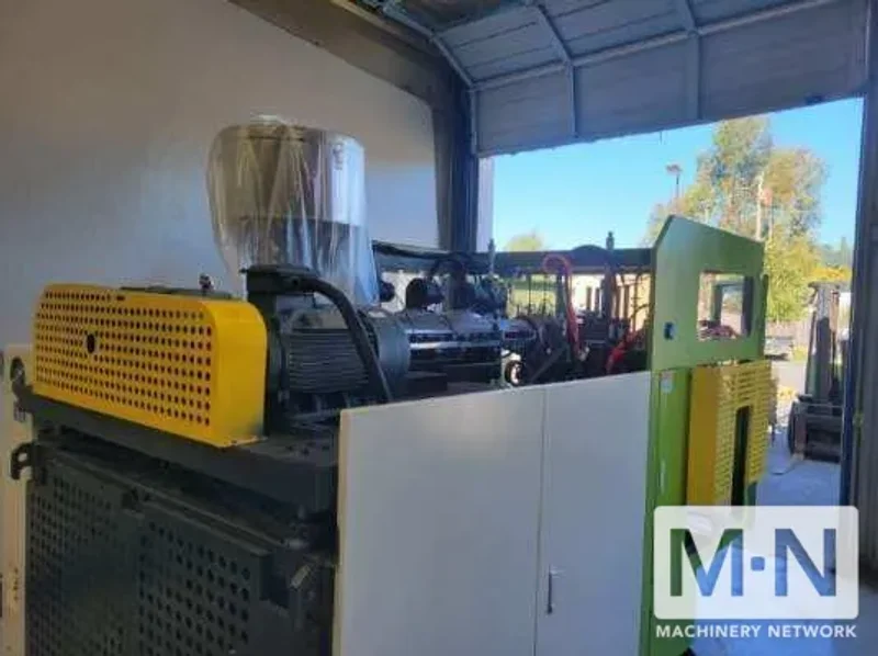 TRIPLE HEAD POWERJET PLASTIC MACHINERY MODEL EB25H65S3 CONTINUOUS EXTRUSION BLOW MOLDING MACHINE MFG 2022