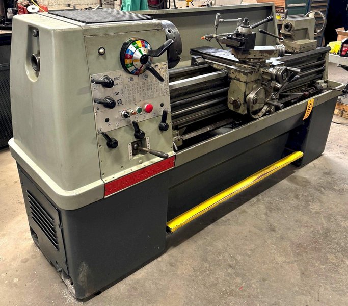 15" x 50" Clausing Colchester Lathe, Inch/mm, 2000 RPM, 7-1/2 HP