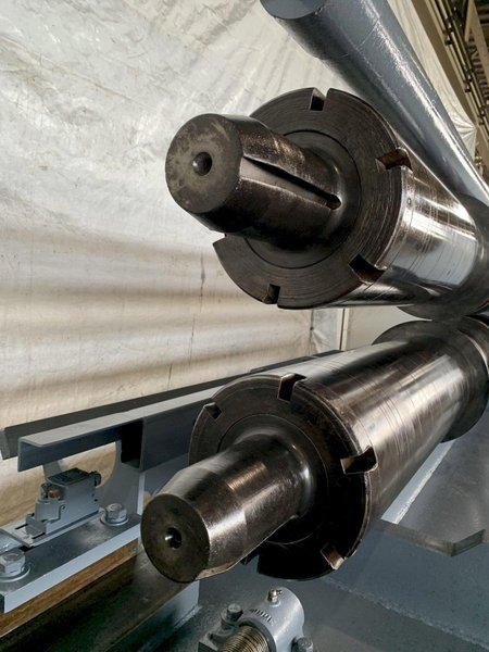 120&quot; X 10&quot; PM SLITTER HEADS. STOCK # 0787824