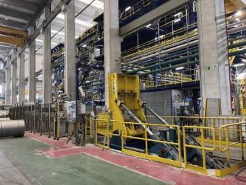 30 TON X 4-STAGE SIEMAG STEEL COIL HANDLING ENTRY SYSTEM