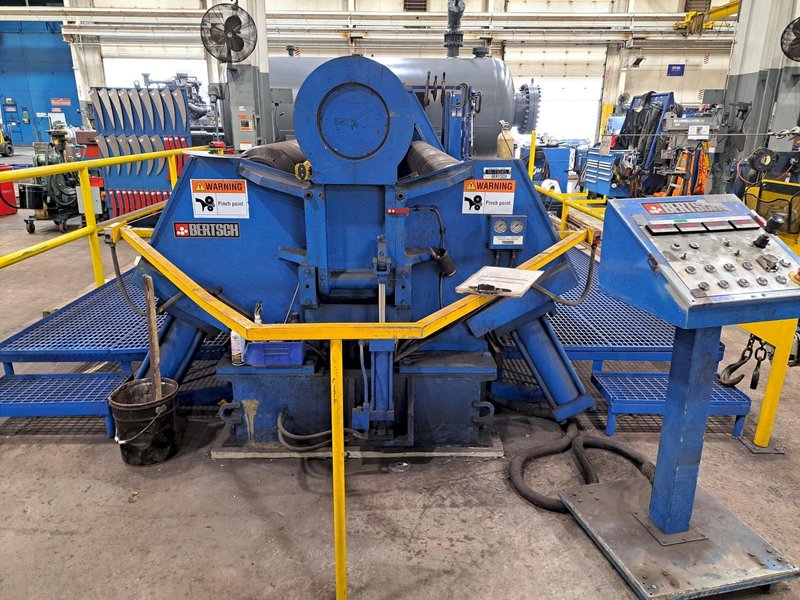 2009 Bertsch 75-15 ¾” X 15’ 4-Roll Plate Roll (#5724)