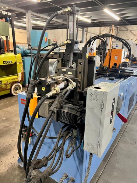 USED KEINS 1-3/4&quot; 3-AXIS CNC DUAL STACK TUBE BENDER MODEL KB-45ND, Stock# 11035, Year: 2001