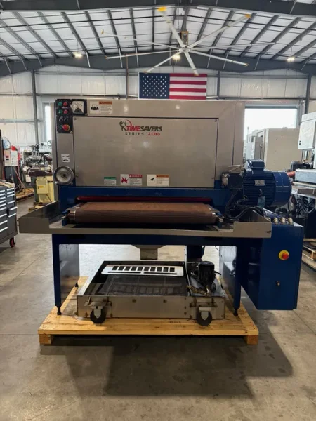 TIMESAVER 2111-13-0  37” Metal Wet Sander 2005’ Stainless # 7841