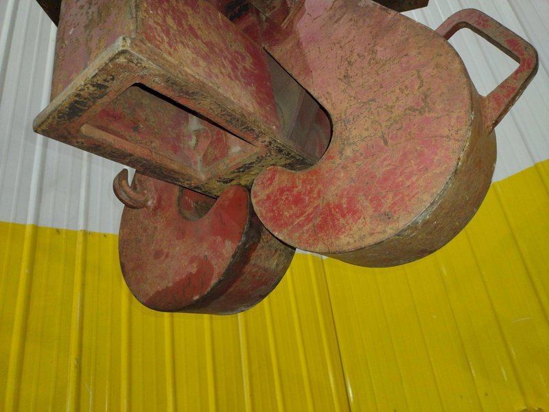 25 TON (50,000 LBS) CLAMP-CO MODEL #NS25 BEAM LIFTING CLAMP: YOBRO #24844