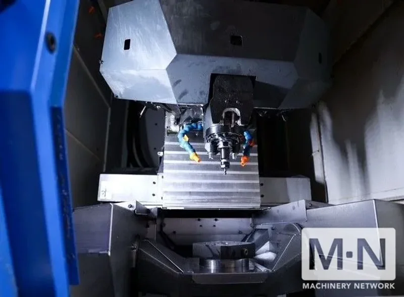 Brother Speedio M140X1 CNC 5- Axis Vertical Machining Center with turning