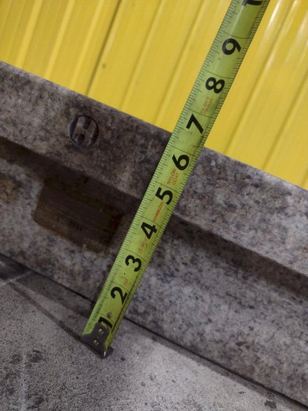 36&quot; X 24&quot; X 6&quot; CHALLENGE PRECISION INSPECTION GRANITE SURFACE PLATE: STOCK 23107