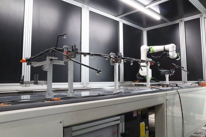 FANUC CRX-5iA Collaborative Robot Cell – Vision-Guided Assembly System w/ Conveyor &amp; Controls