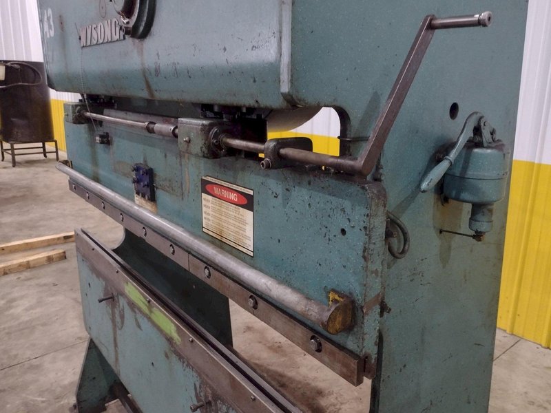 25 TON X 6&#039; WYSONG MODEL #2572 MECHANICAL PRESS BRAKE: STOCK #23464