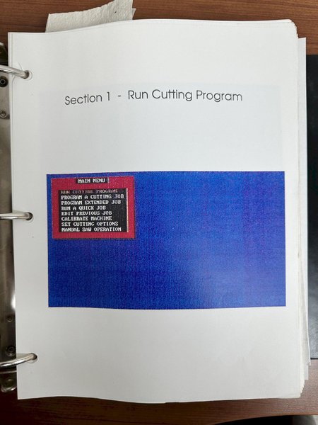 20" x 24" HEM MODEL #VT-125HA-1-SS SMART-SAW AUTOMATIC VERTICAL BAND SAW WITH NESTING: YOBRO #24105