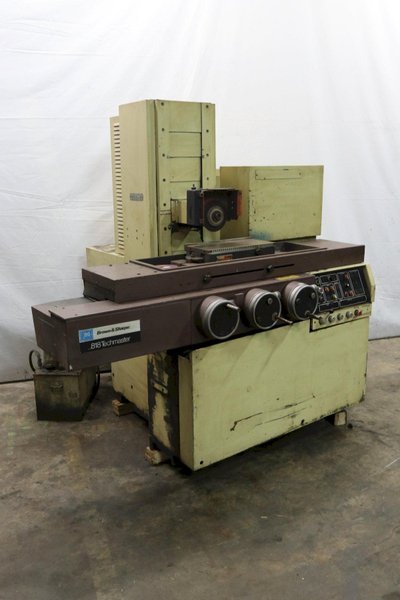 8" X 18" BROWN &amp; SHARPE MODEL #818 TECHMASTER HORIZONTAL SURFACE GRINDER: STOCK #12242