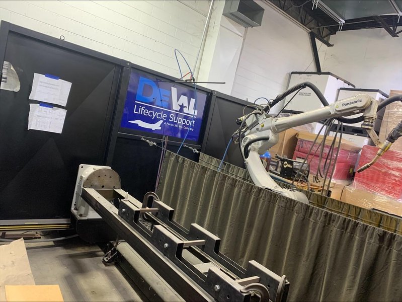 Miller Performarc PA1100SS (PA212S) Robotic Weld Cell, 2012 – Panasonic TAWERS TA-1900 Robot, 350 Amp Panasonic Dip Pulse HMIII350, Dual Light Curtains