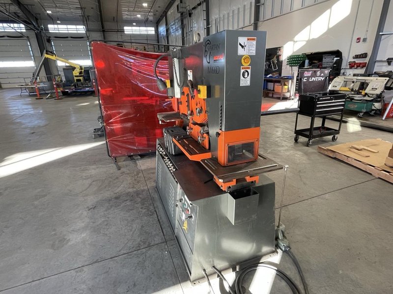 66 Ton Marvel Spartan IW66D Ironworker, 2014 – Dies Included