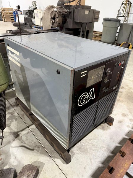 Atlas Copco 15 HP Rotary Screw Air Compressor