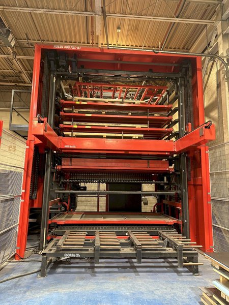 2013 Amada FOL 3015 AJ Fiber Laser Cutting System | 4kW AJ-4000 Engine | ASLUL 300 FOL-AJ Automation Load/Unload Material Storage Tower