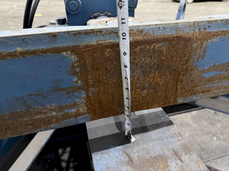 250 TON X 21' CAMBCO HYDRAULIC BEAM CAMBERING / BENDING MACHINE: YOBRO #24412