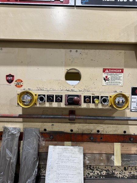 100 Ton x 8′ Niagara HBM-100-6-8 CNC Hydraulic Press Brake – Programmable Backgauge