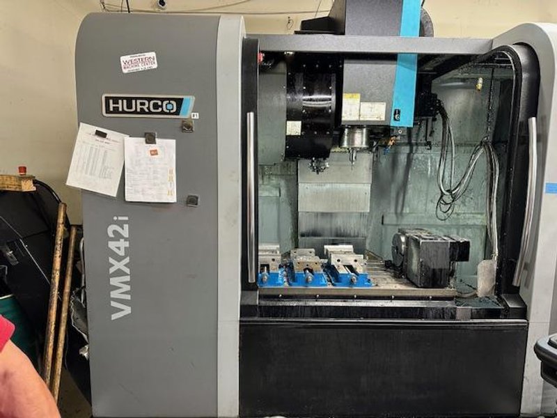 Hurco VMX-42i VMC, 2014 – WinMax Control, 4th Axis Rotary