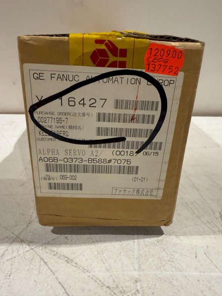 FANUC A06B-0373-B588#7075 SERVO MOTOR NEW IN BOX