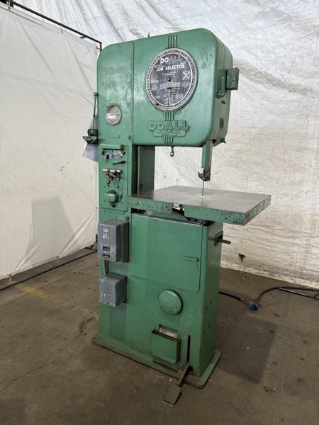 16" DOALL ML-16 VERTICAL BANDSAW. STOCK # 1118824