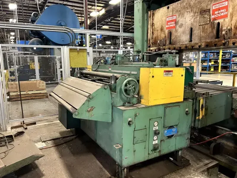 COE Press Coil Feed Line 20,000 Lbs. x 54" Wide