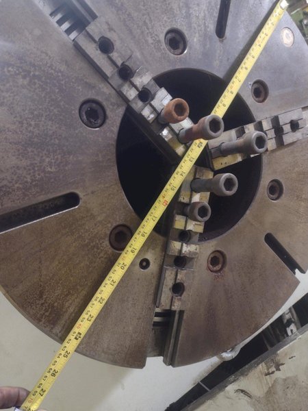 40" X 120" WILLIS MODEL #PA4010030 HOLLOW SPINDLE ENGINE LATHE, 10" HOLE, MAMMOTH SERIES, NEW 2009: STOCK #22267