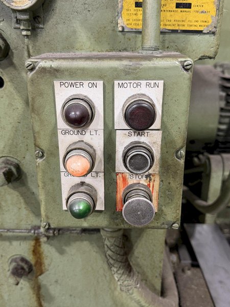 12' X 3/8" WYSONG MODEL #1238 MECHANICAL POWER SQUARING SHEAR : YOBRO #26002
