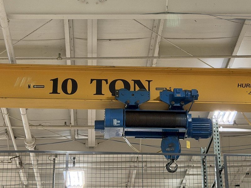 10 TON BREHOB SHAW BOX TOP RUNNING BRIDGE CRANE SYSTEM : YOBRO 25774
