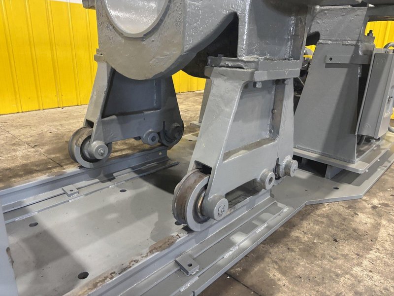 200 TON WATSON-STILLMAN HORIZONAL HYDRAULIC WHEEL PRESS: STOCK #17204