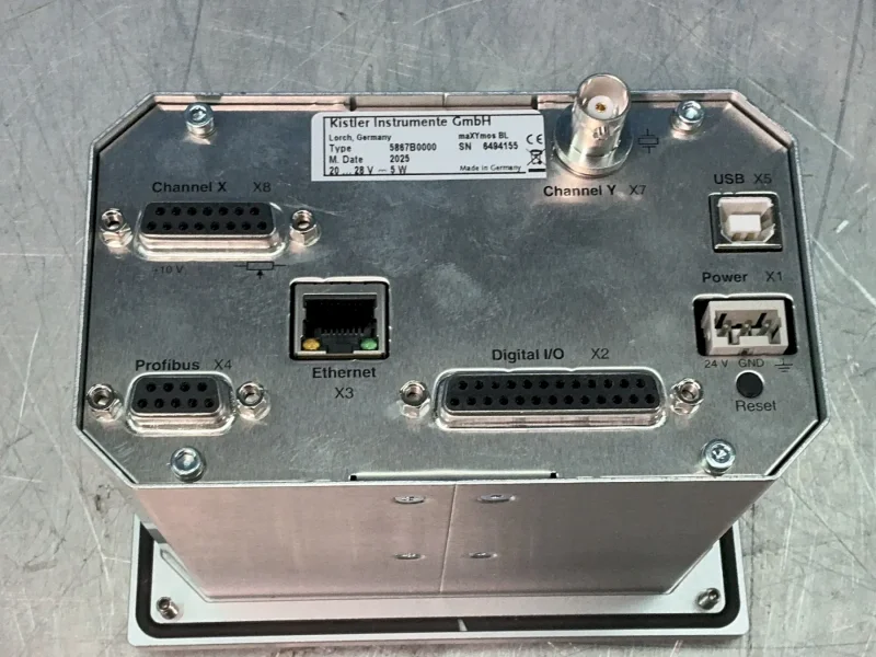 KISTLER MAXYMOS BL PROCESS MONITORING SYSTEM WITH 9323A FORCE SENSOR  -  5867B0000