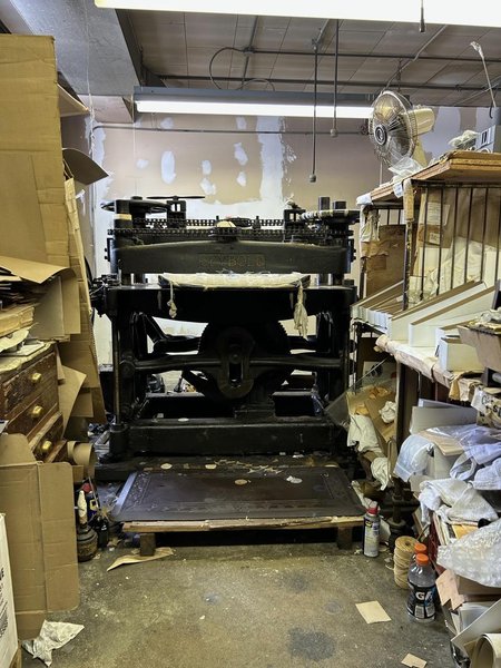 Seybold Dual Head Die Press