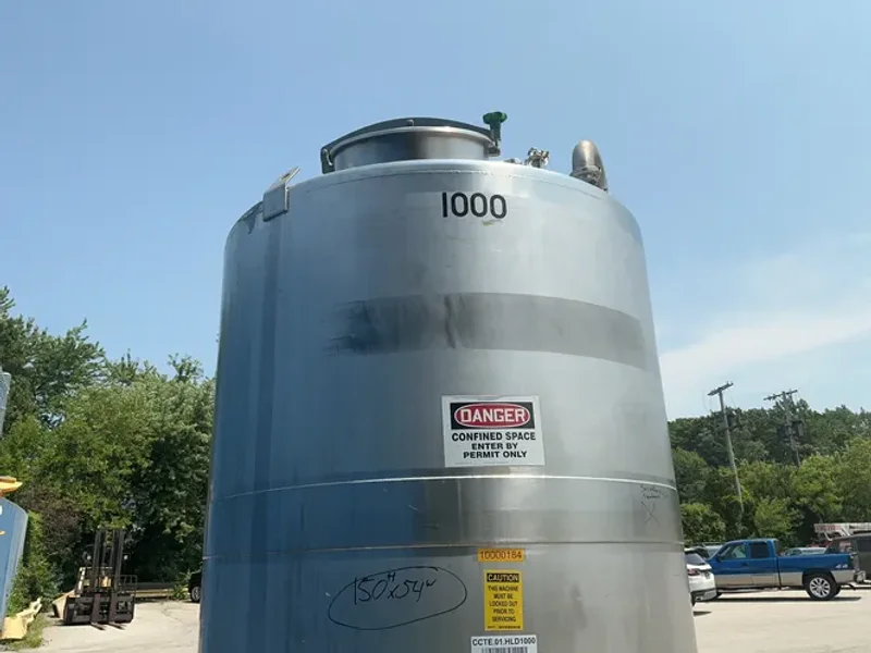 1487 GAL S/S MIXING TANK
