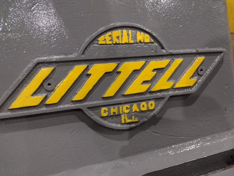 4,000 LBS X 18" LITTELL MODEL #40-18 PULL OFF COIL REEL UNCOILER : YOBRO #25256