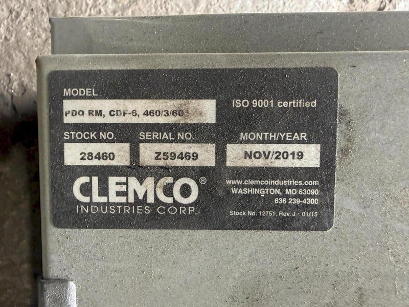 10' x 10' x 8' HIGH CLEMCO MODEL #PDQ WALK-IN BLAST ROOM, NEW IN 2019: YOBRO #25315