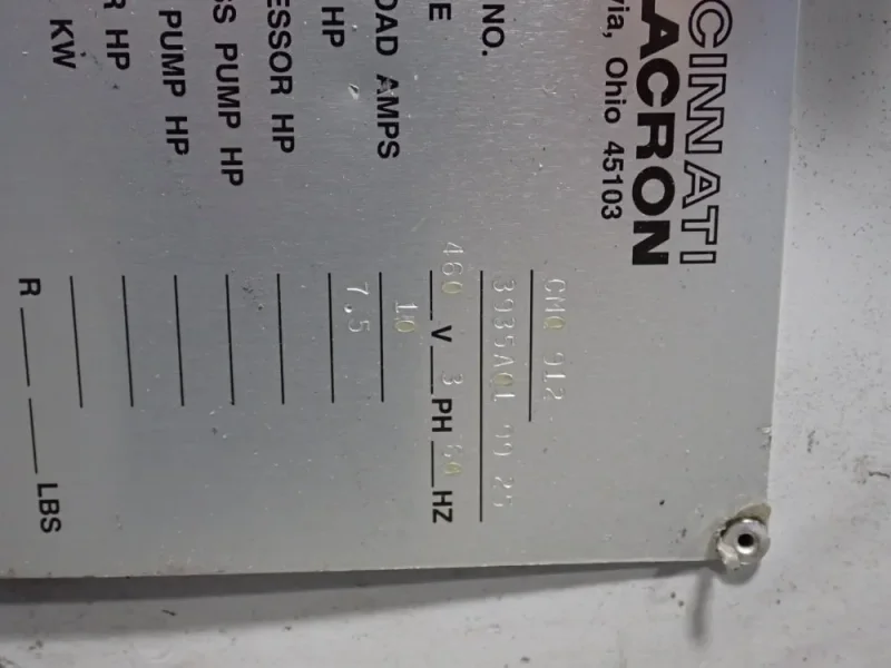 CINCINNATI MILACRON GRANULATOR   -  CMO-912