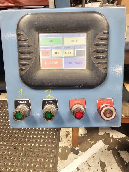 OTC Daihen Robotic Welding Cell, 2002 – Almega EX-V6 Robot