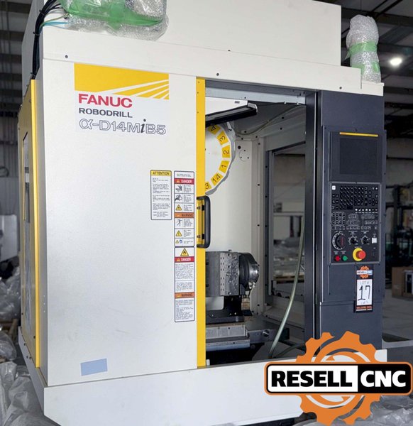 2021 Fanuc Robodrill a-D14MiB5 CNC Vertical Mill