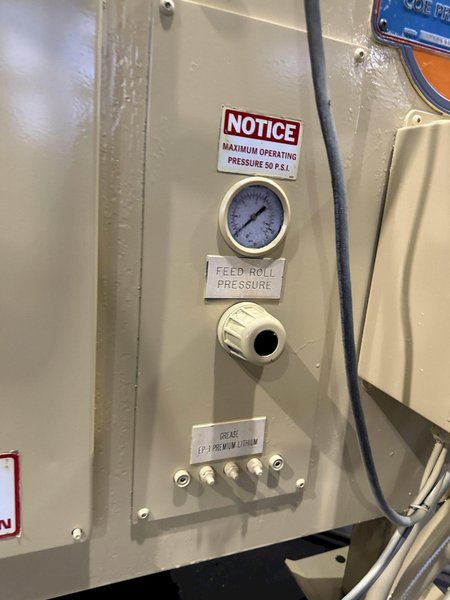 30" x .210" COE CPRF-430 SERVO FEEDER. STOCK # 0208323