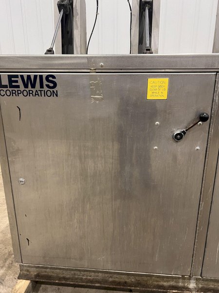 24&quot; X 25&quot; LEWIS MODEL #WR-2524 ULTRASONIC WASH &amp; RINSE WASHER STATION: STOCK #20844