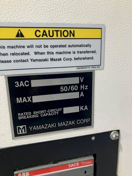 MAZAK VARIAXIS i-800 Multi Axis Machining Center
