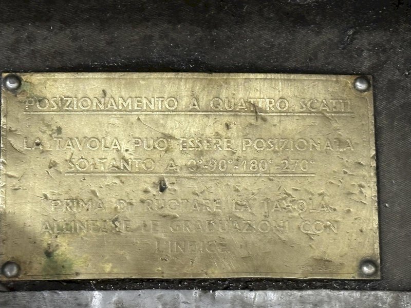 36&quot; X 48&quot; GIDDINGS &amp; LEWIS AIR LIFT ROTARY TABLE: STOCK #23586